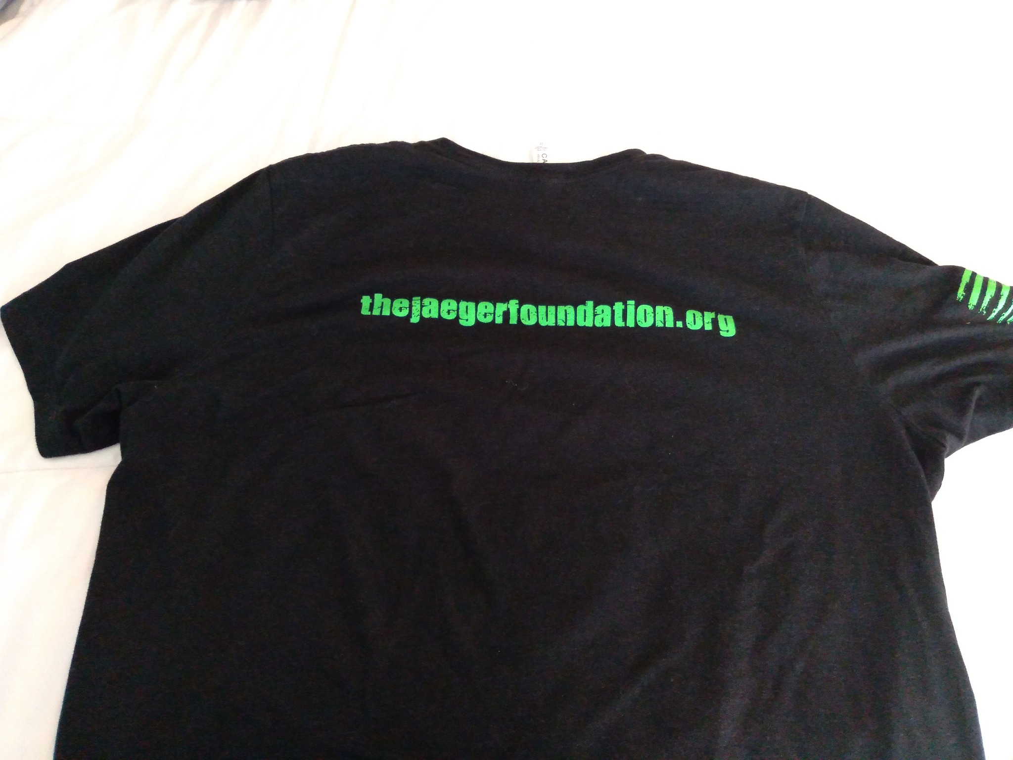 K9JF T-Shirt back design